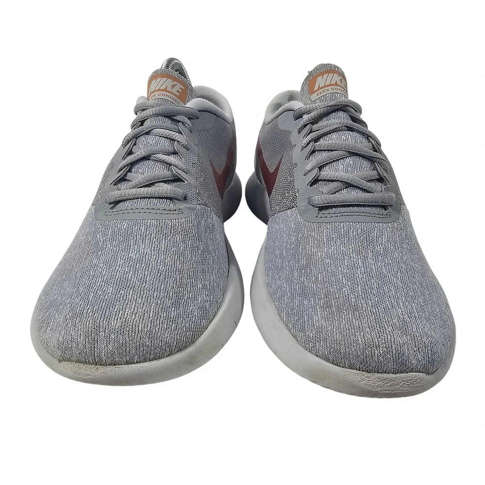 Nike Flex Contact Running Shoes Women's Size‎ 8.5 Gray Training Gym 908995-006
